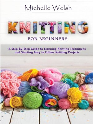 cover image of Knitting for Beginners